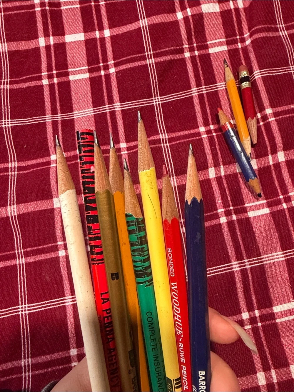Assorted Vtg Pencils with businesses from Buffalo NY
